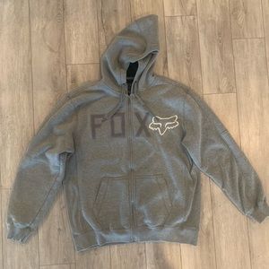 Fox Zip Hoodie